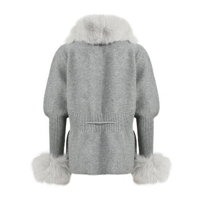 Wanan Touch Jacket Andò Gray With Fur