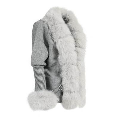 Wanan Touch Jacket Andò Gray With Fur