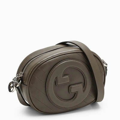 Shop Gucci Blondie Mini Shoulder Bag Brown Women