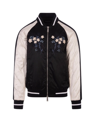 Shop Dsquared2 Classic Bomber Jacket In Black In Nero