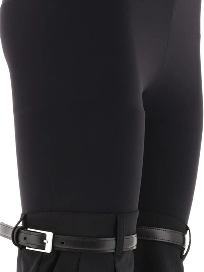 Shop Coperni "hybrid Flare" Trousers In Black