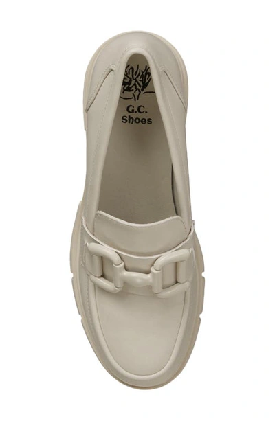 Good Choice New York Caesar Bit Lug Sole Loafer In Off White
