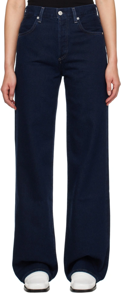 Shop Citizens Of Humanity Blue Annina 33 Jeans In Hudson