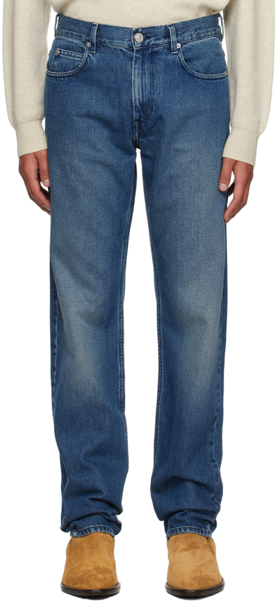 Shop Isabel Marant Blue Joakim Jeans In 30bu Blue