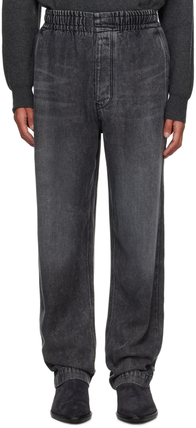 Shop Isabel Marant Gray Timeo Trousers In 02gy Grey