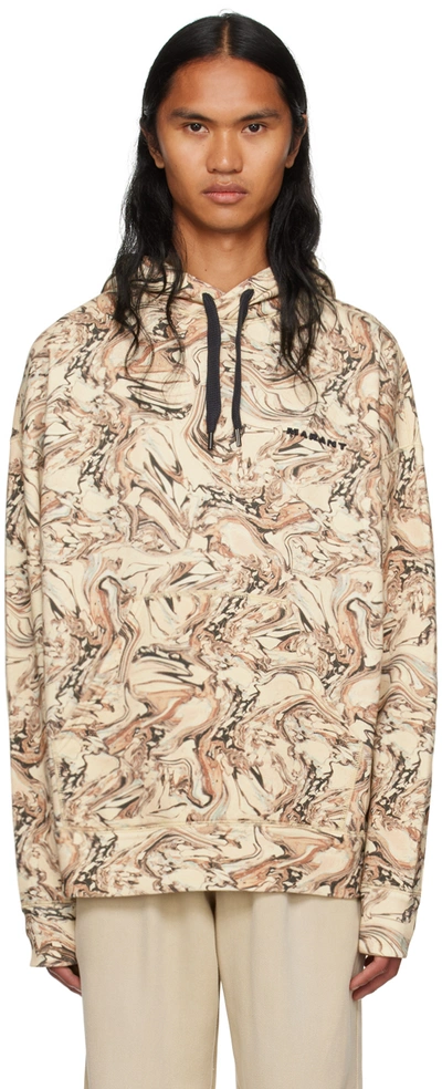 Isabel Marant Beige Marvin Hoodie In 90be Beige