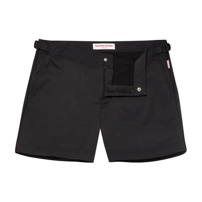 Shop Orlebar Brown Setter Stretch Short Swim Shorts In Black