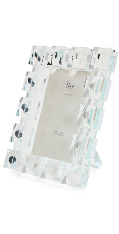 Tizo Design Clear Crystal Frame Diamonds - 5x7 In Clear