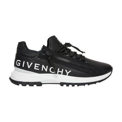 Shop Givenchy Sneakers Zip Runners In Black_white