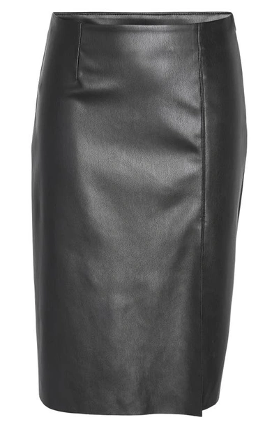 Shop Noisy May Marin High Waist Skirt In Black