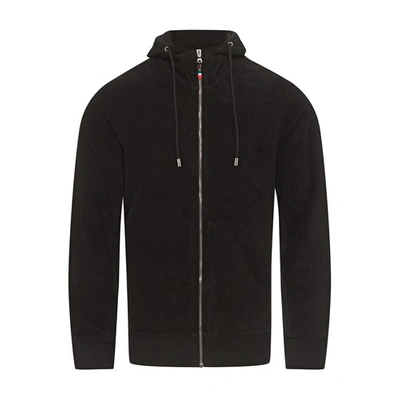 Shop Orlebar Brown Mathers Hooded Sweatshirt In Black