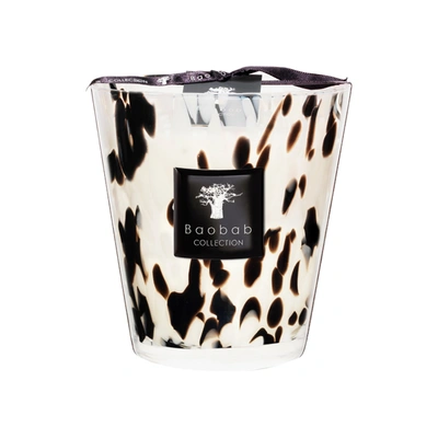 Shop Baobab Pearls Black Candle In 4.52 Lb (max 16)