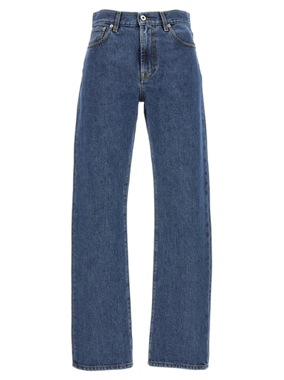Shop Jw Anderson J.w. Anderson Anchor Jeans In Blue