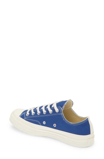 Shop Comme Des Garçons Play X Converse Chuck Taylor® Hidden Heart Low Top Sneaker In Blue