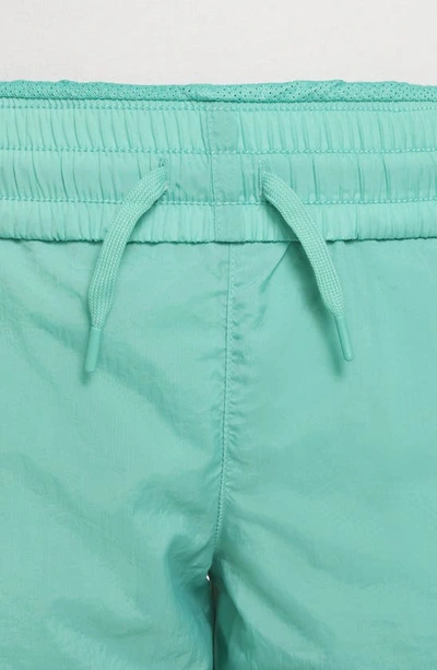 Shop Nike Kids' Sportswear High Waist Cargo Pants In Clear Jade