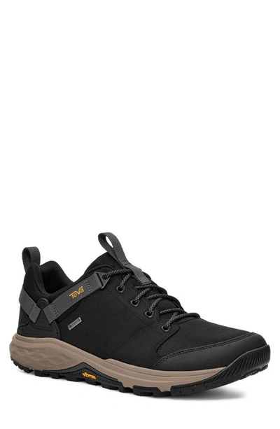 Shop Teva Grandview Gtx Waterproof Sneaker In Black/ Charcoal