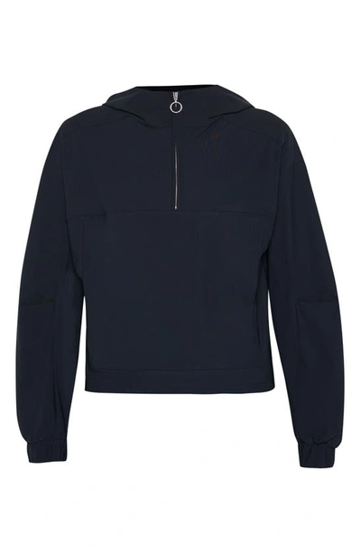 Shop Sweaty Betty Arctic Explorer Half Zip Hoodie In Black