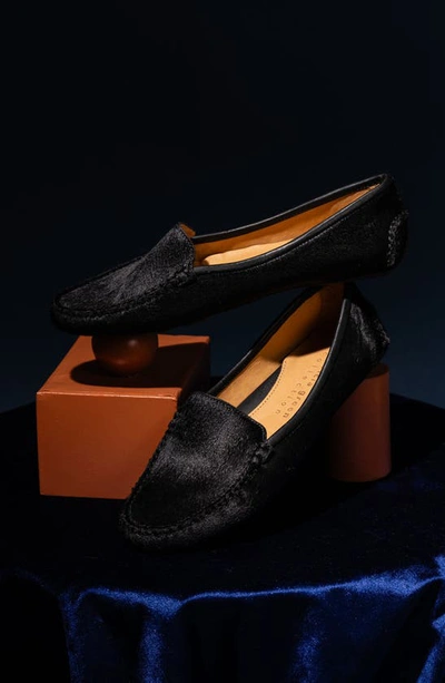 Shop Patricia Green 'jillian' Loafer In Black Haircalf