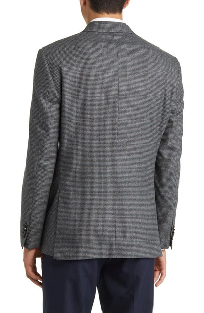 Shop Ted Baker Jay Slim Fit Microcheck Stretch Wool Sport Coat In Grey