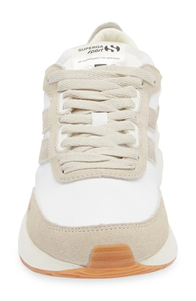 Shop Superga 4089 '90s Training Sneaker In White Avorio Beige Light Gum