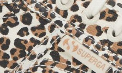 Shop Superga 2750 Sneaker In Light Classic Leopard Favorio