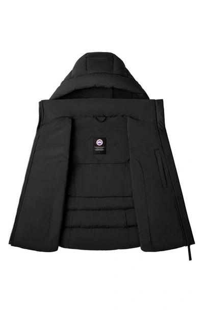 Shop Canada Goose Clair 750 Fill Power Down Vest In Black - Noir