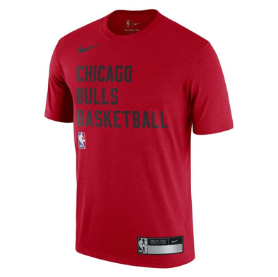 Shop Nike Red Chicago Bulls 2023/24 Sideline Legend Performance Practice T-shirt