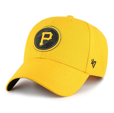 Shop 47 '  Gold Pittsburgh Pirates 2023 City Connect Mvp Adjustable Hat