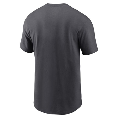 Shop Nike Anthracite Chicago Bears Logo Essential T-shirt