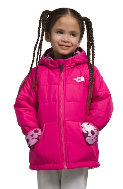 Shop The North Face Kids' Perrito Reversible Water Repellent Jacket In Mr. Pink