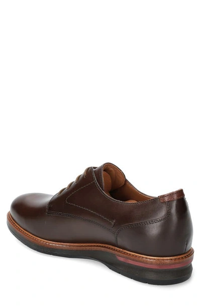 Shop Mephisto Falco Derby In Dark Brown