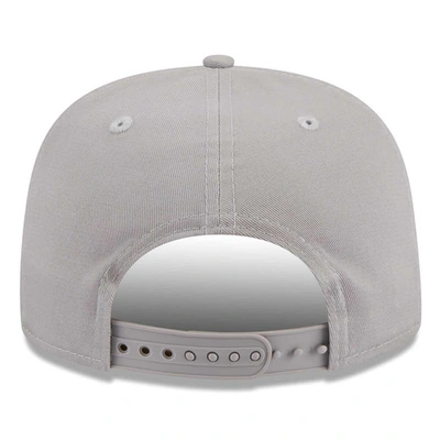 Shop New Era Gray Charlotte Fc Established Patch 9forty A-frame Trucker Adjustable Hat