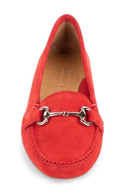 Shop Patricia Green 'carrie' Loafer In Red Suede