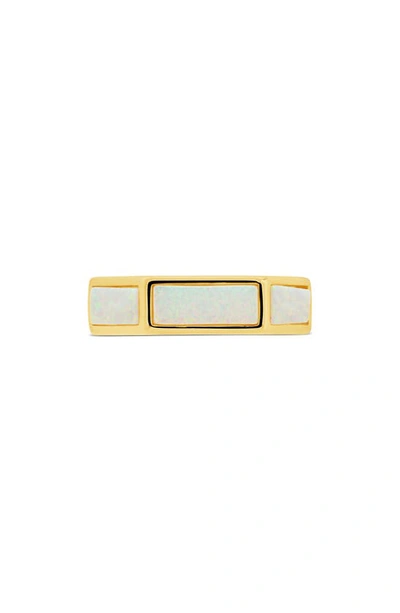 Shop Sterling Forever Alani Stacking Ring In Gold