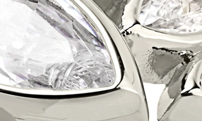 Sterling Forever Anastasia Marquise Cubic Zirconia Ring In Silver