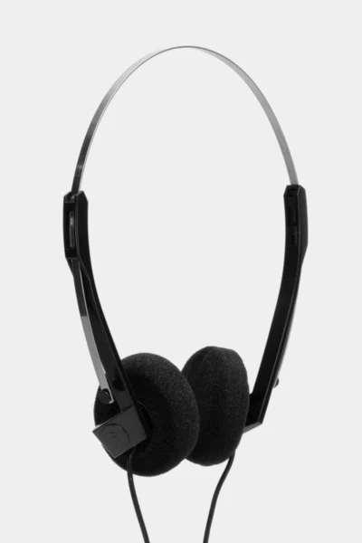 Shop Retrospekt Retro Foam On-ear Headphones By  In Black At Urban Outfitters