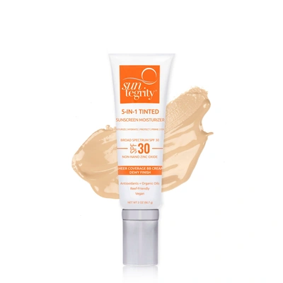 SUNTEGRITY 5-IN-1 TINTED MOISTURIZING FACE SUNSCREEN 