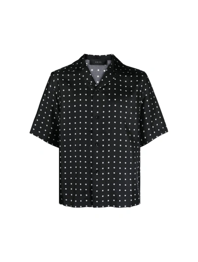 Shop Amiri Mix And Match Ma S/s Shirt In Black