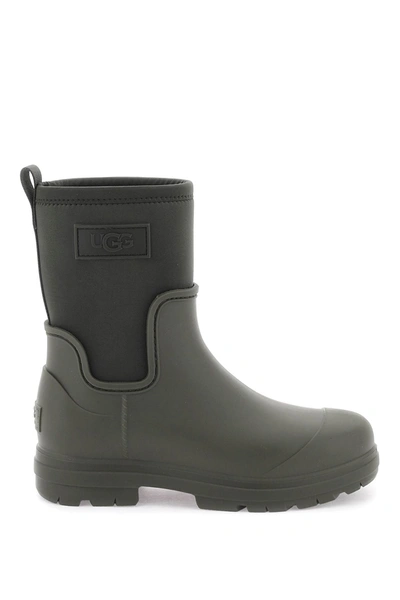 Ugg Droplet Mid Rain Boots In Forest Night (khaki) | ModeSens