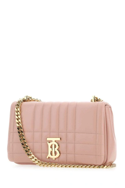 Shop Burberry Shoulder Bags In Pink