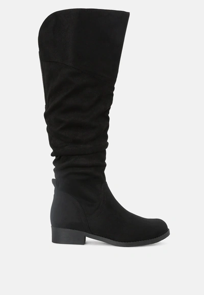 Shop London Rag Dexter Knee High Boots In Black