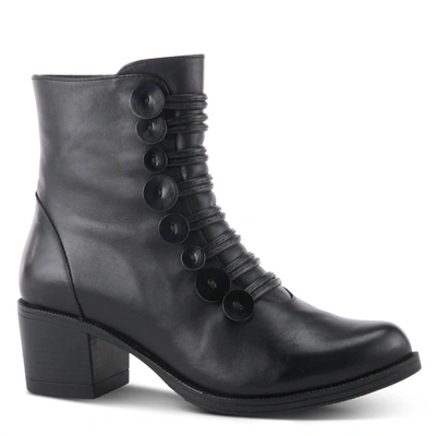 Shop Spring Step Shoes Garibaldi Bootie In Black