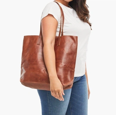 Shop Able Mamuye Classic Tote In Whiskey In Brown