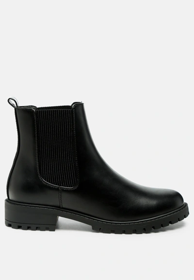 LONDON RAG PROLT CHELSEA ANKLE BOOTS 
