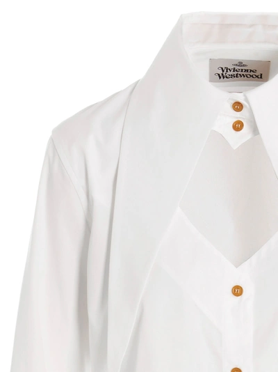 Shop Vivienne Westwood Heart Shirt, Blouse White