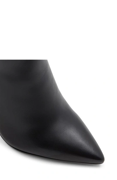Shop Aldo Milann Pointed Toe Knee High Boot In Black