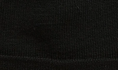 Shop Moncler Grenoble Logo Wool Beanie In Black