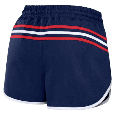 Shop Wear By Erin Andrews Navy New England Patriots Hem Shorts