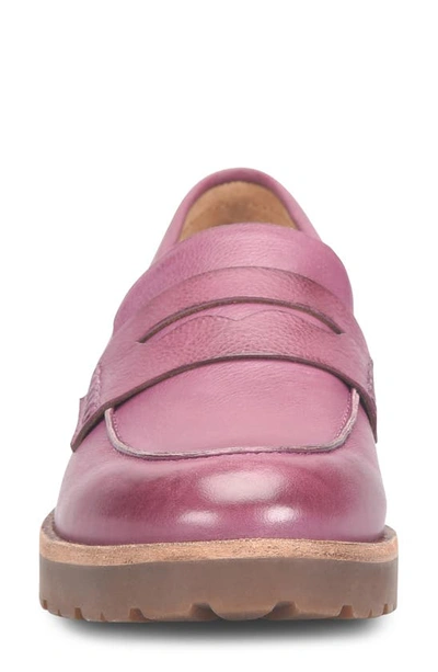 Shop Kork-ease Carlisle Penny Loafer In Purple F/ G
