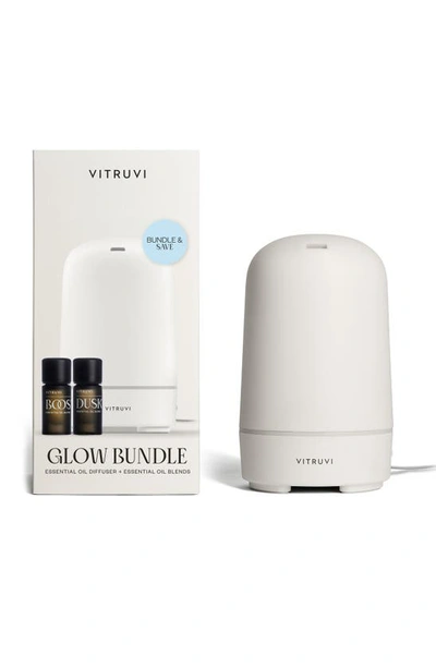 Vitruvi Women's Glow Diffuser Bundle In White